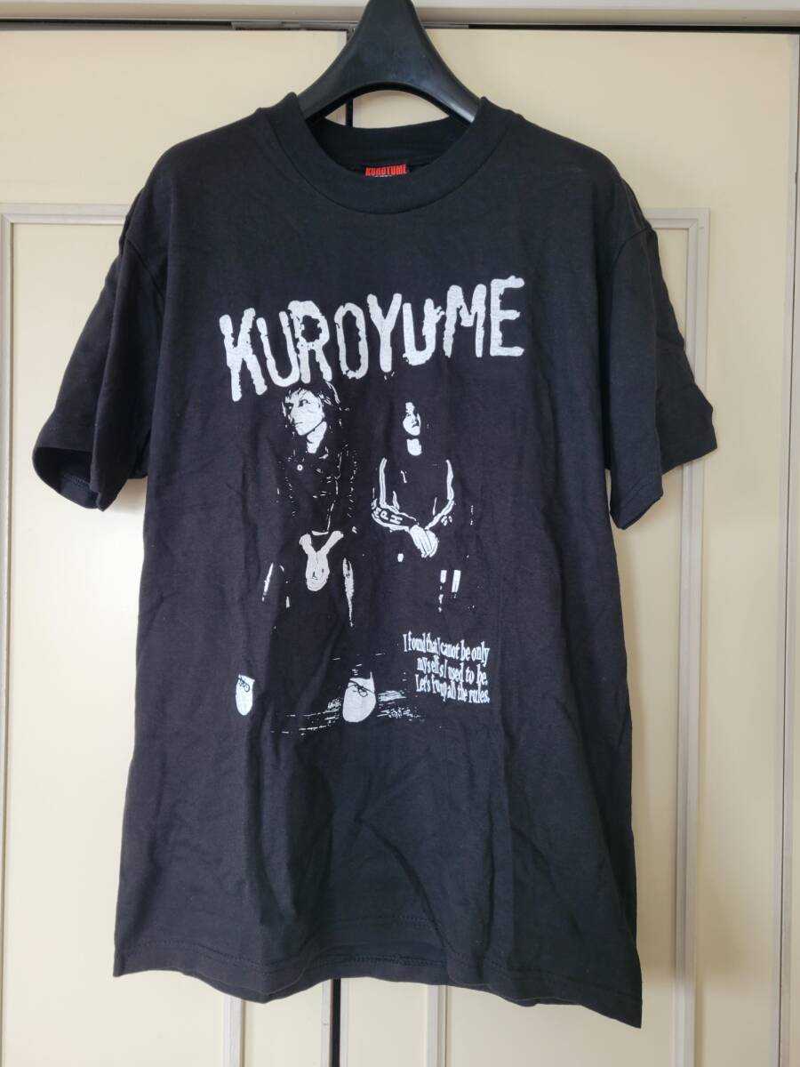 送料185円・p643□ 黒夢（清春） Tシャツ Mサイズ CORKSCREWの落札情報