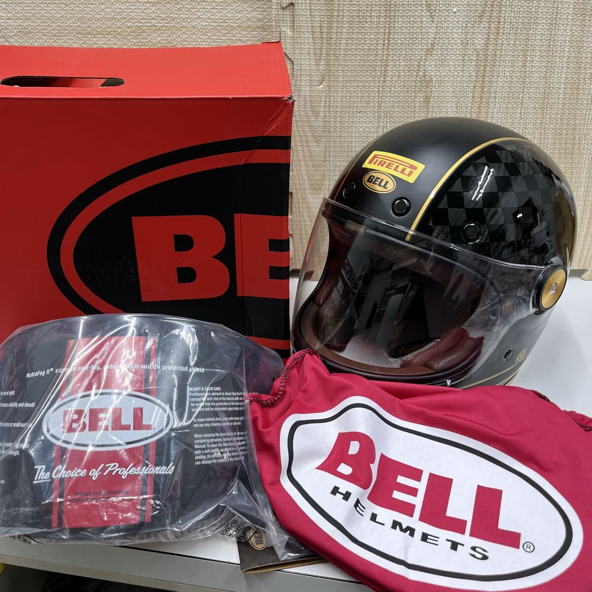 Bell Bullitt ベル ブリット 黒 グロス ブラック XXL 2XL フルフェイス