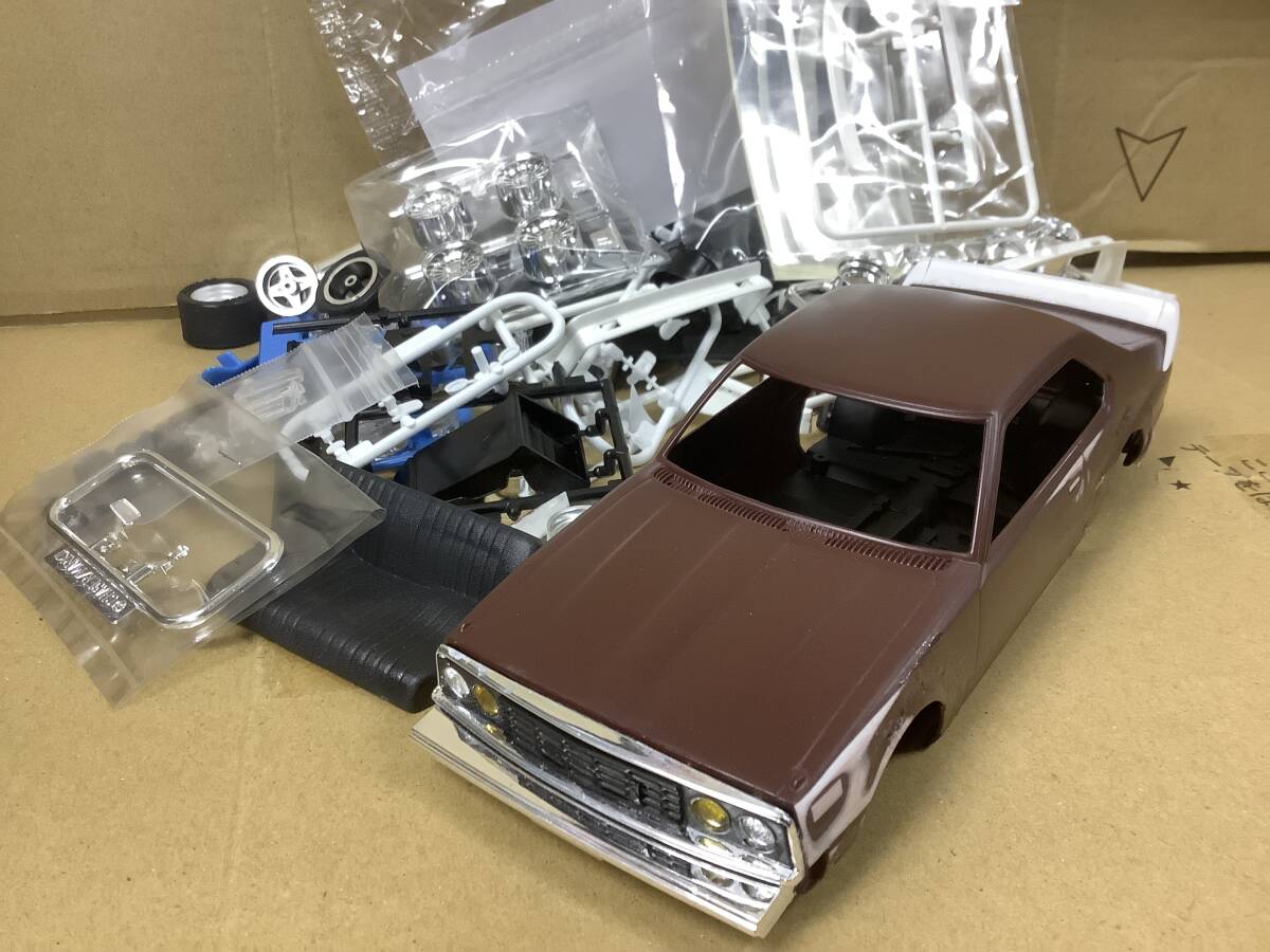 アオシマ 1/24 グラチャン セリカ 1600GT 完成品 だるまセリカの落札