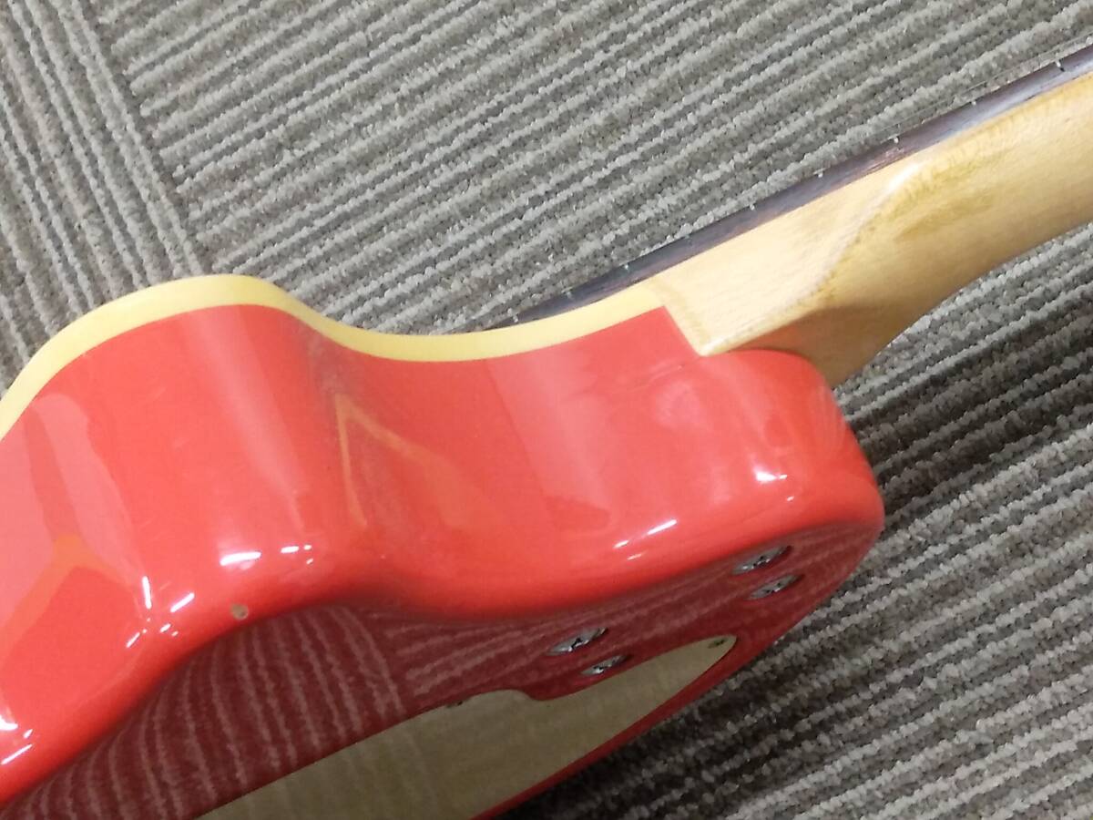 中古】中古 アラーム 目覚まし時計 ウンジャマラミー 赤 リズム時計