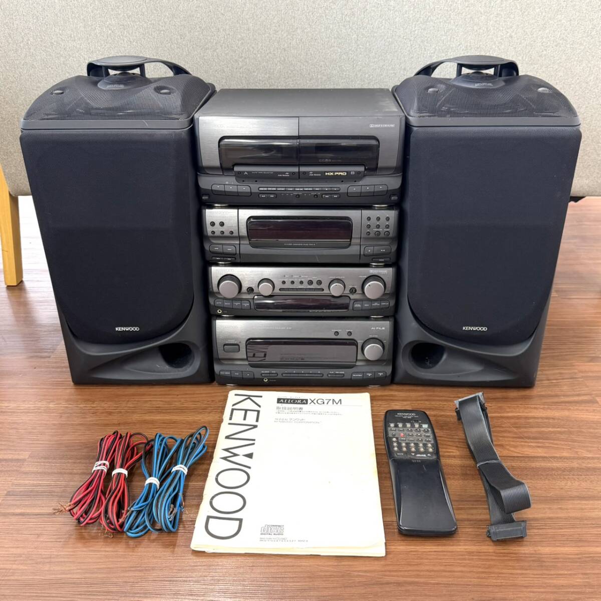 やや傷や汚れあり】□□KENWOOD ALLORA XF7 C-A9/B-A9/DP-A9/X-A9/LS
