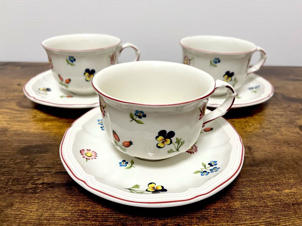 美品 希少 プチフルール villeroy boch ビレロイボッホ 廃番商品