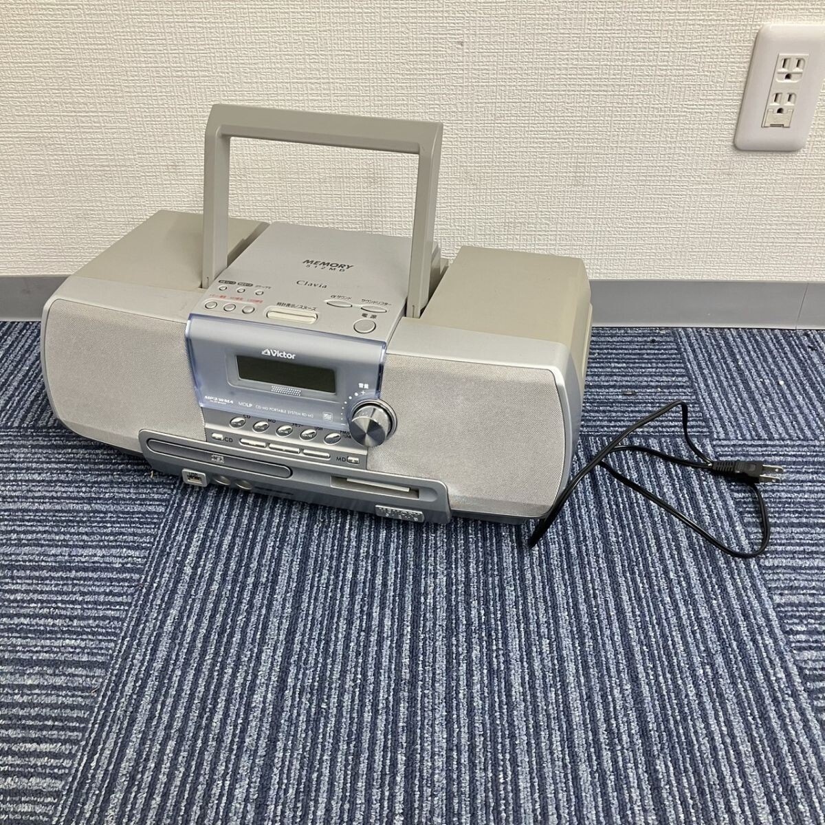 中古】【名機】 Victor ビクター Clavia クラビア RD-M2-W MDラジカセ
