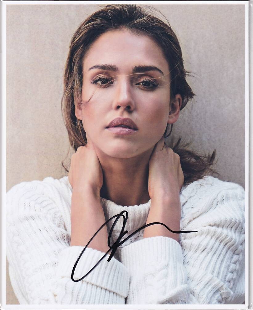 新品】ジェシカ・アルバ 直筆サインフォト/写真 Jessica Albaの落札