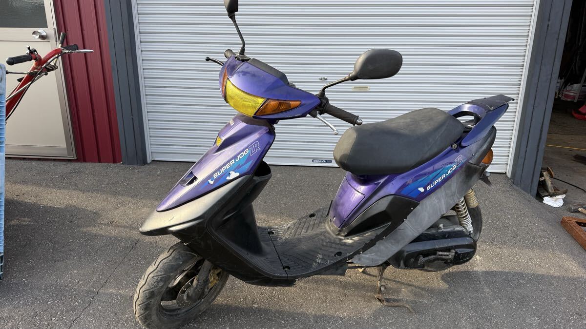 ☆引き取り限定 3YKスーパージョグ ロンホイ太足カスタム90ccエンジン 