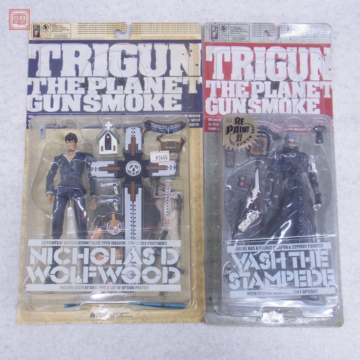 新品】内藤泰弘の世界展 缶バッジ トライガン trigun ヴァッシュ