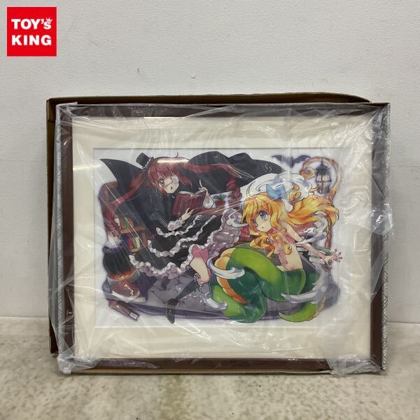 新品】☆邪神ちゃんドロップキック 寄せ書きサイン色紙 声優 大森日雅
