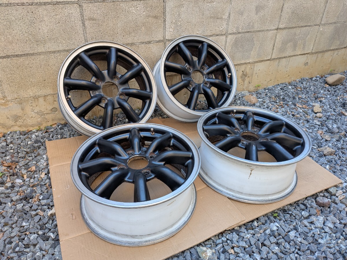 ワタナベ 14-5.5J 4穴114.3 +40 マグネシウム 新品1本のみ 在庫あり