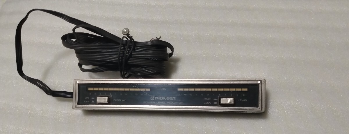 PIONEER POWER LEVEL INDICATOR ☆Pioneerロゴ位置のむぎ球を3020