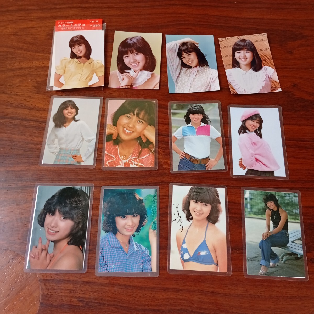 希少 !! 【 松原 智恵子 生 カラー 写真 】昭和 レトロ 芸能人 女優 