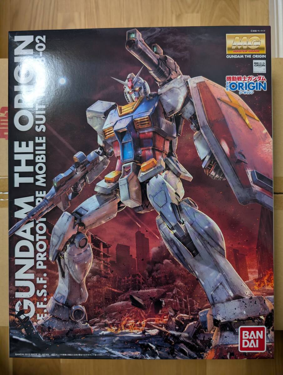 BANDAI マスターグレード 1/100 RX-78 ガンダム THE ORIGIN版