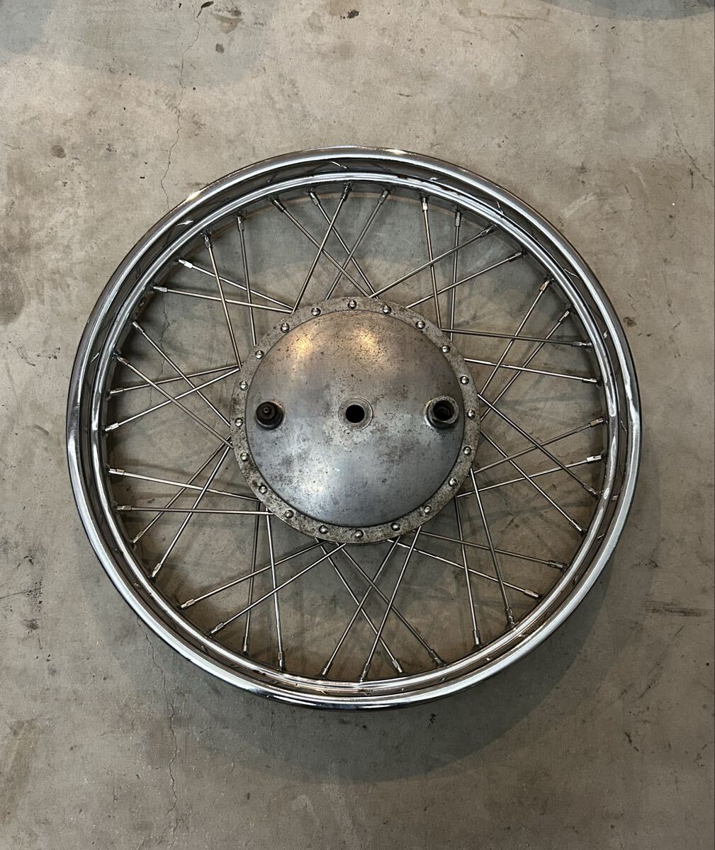 中古】レア 初期33.4 ＆ 21インチ アクロンHリム ハンバーガードラム