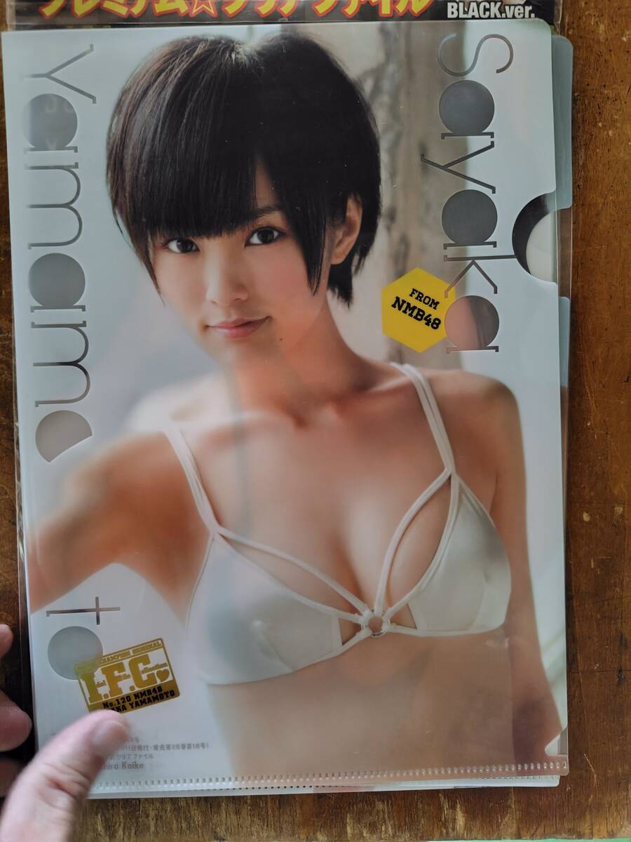 山本彩 クリアファイル／NMB48 なんば自治区 会場限定 世界の中心は