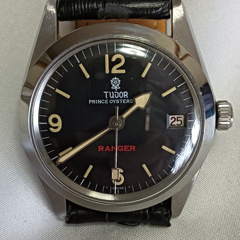 おそらく偽物でジャンク TUDOR OYSTER-PRINCE 赤RANGERの落札情報詳細