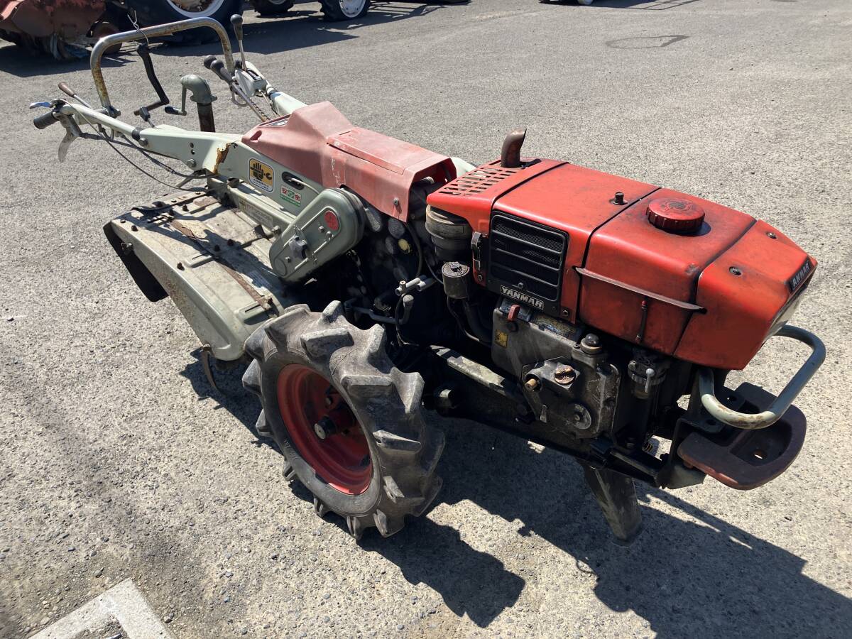 宮城県発 クボタ ディーゼル耕運機 KR850 動作OK 中古 売切!!の落札