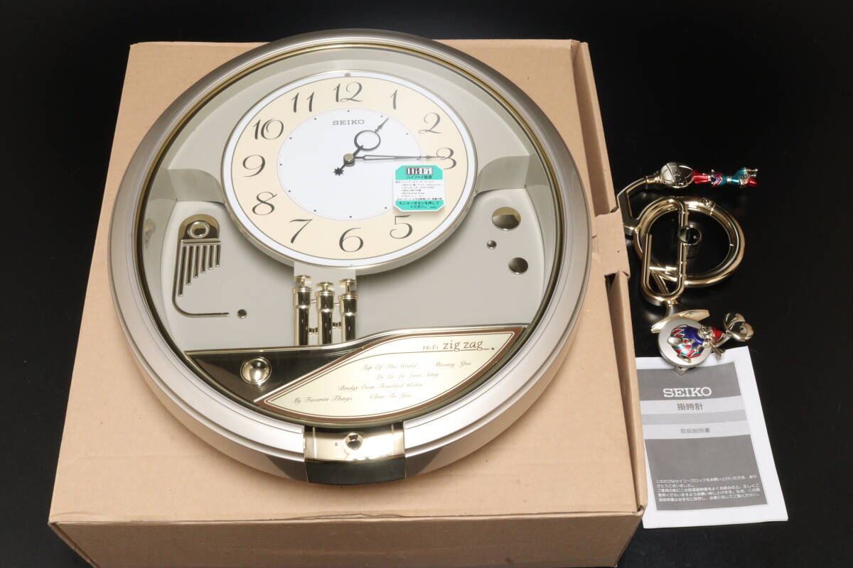 SEIKO セイコー からくり時計 AM610 G zig zag ジグザグ メロディ 10曲