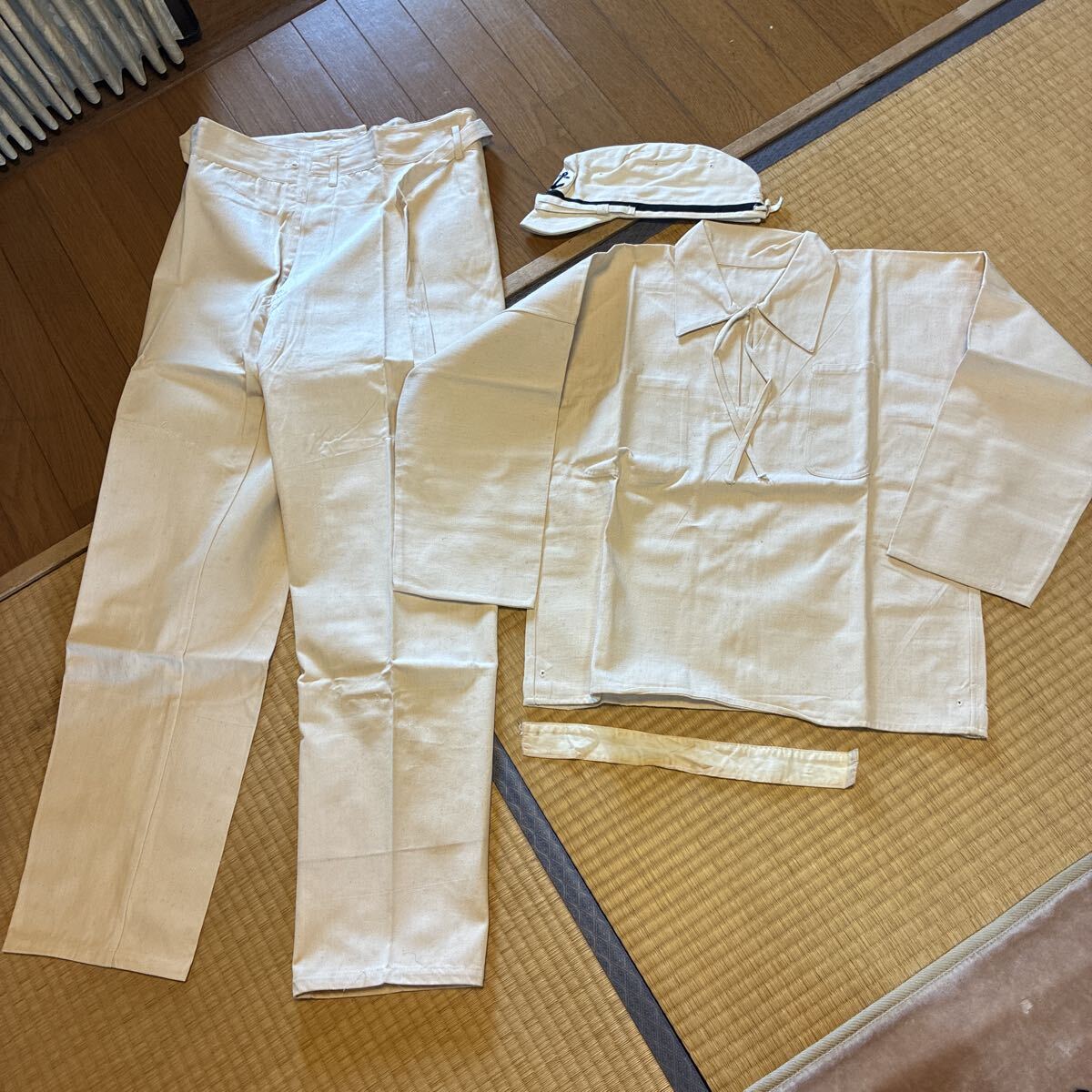 日本海軍下士官兵用事業服上下（実物) 日本海軍兵用四種軍装上下・復刻品 | 義烈