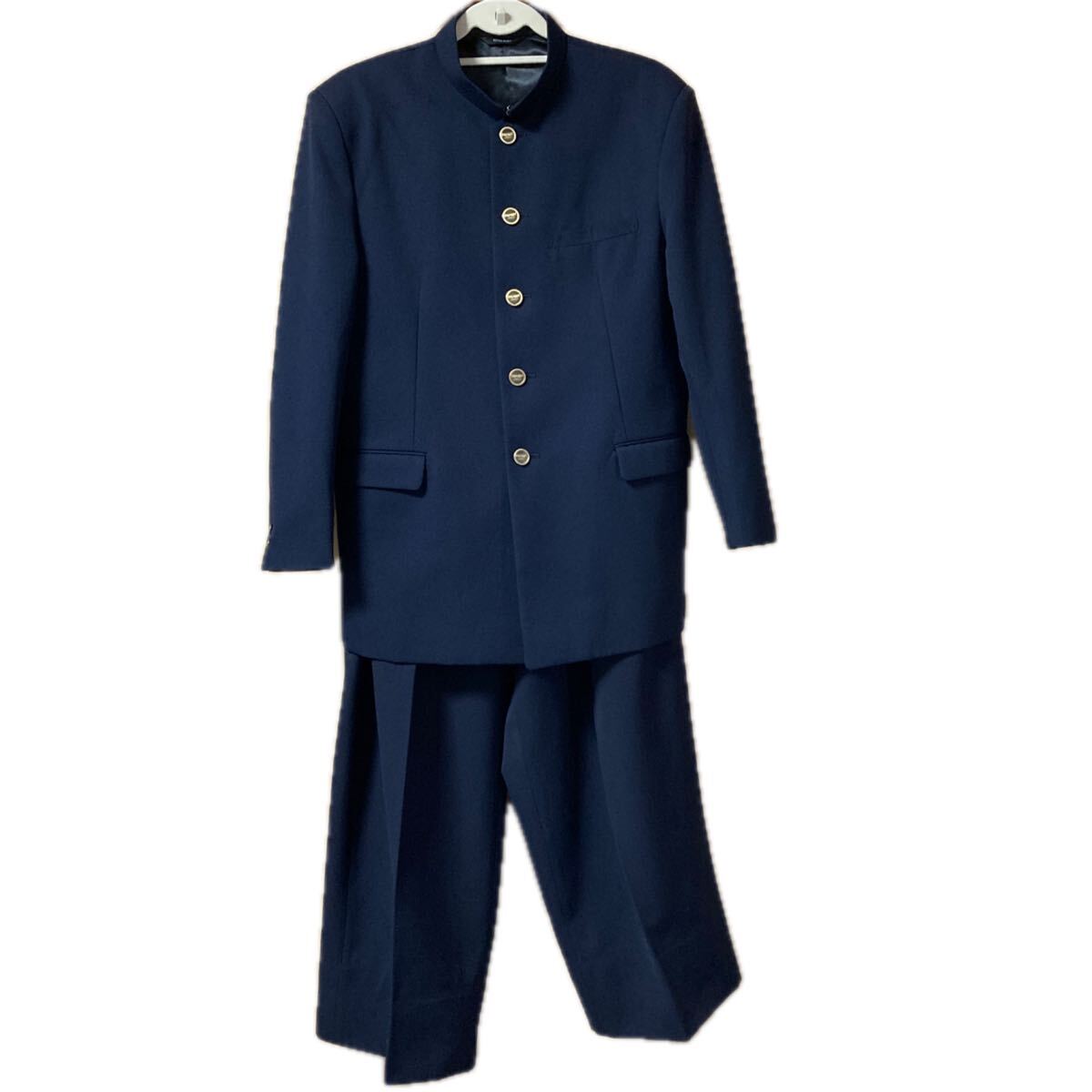 中古】キングダッシュ□上下セット セミ短ラン・ボンタン 変形学生服