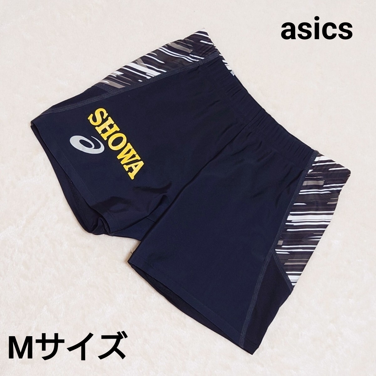 新品】縦スジパッド付き アシックス レーシングブルマ Oサイズ 新品未