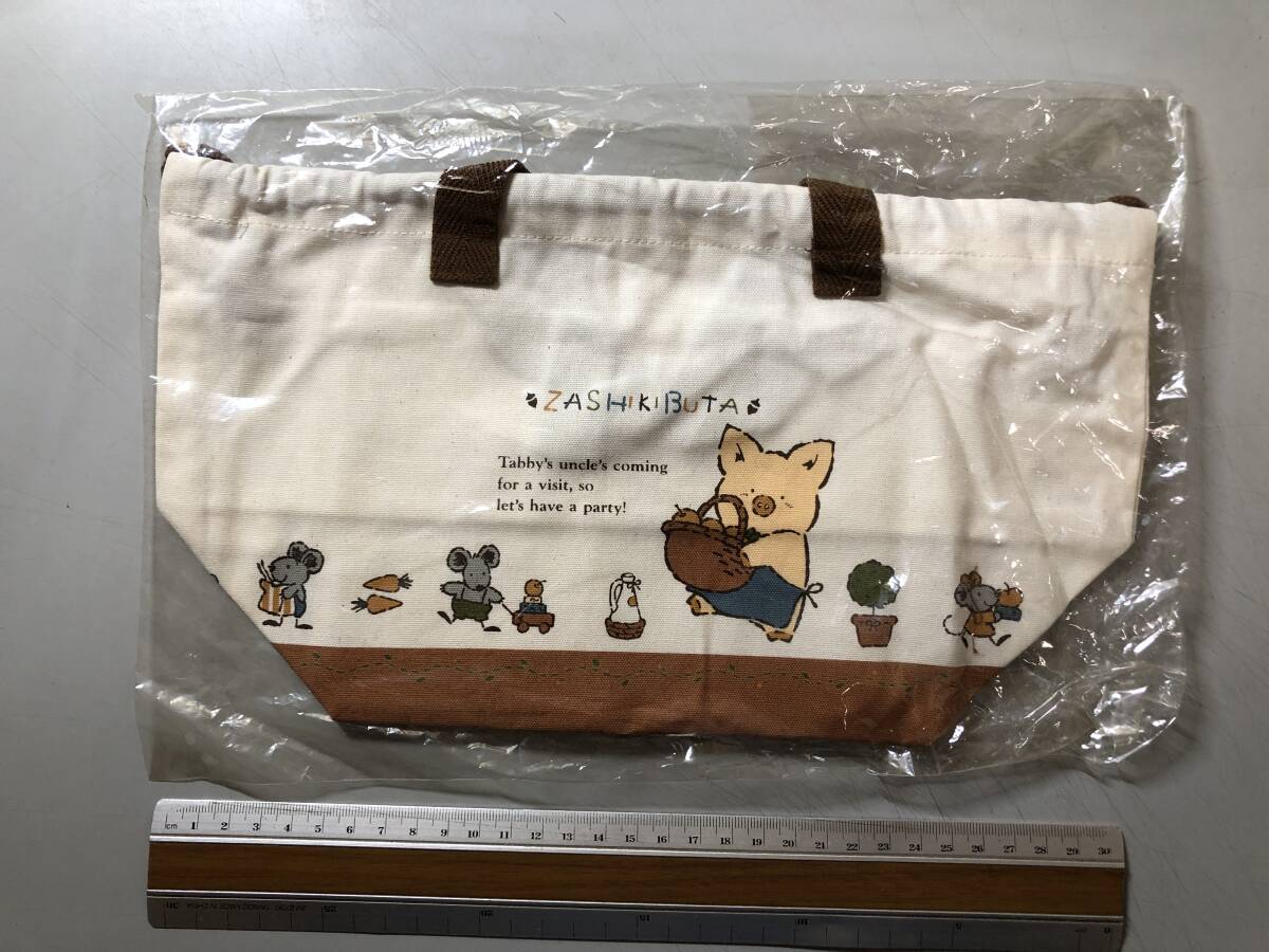 中古】ザシキブタ ZASHIKIBUTA ざしきぶた ハンカチ サンリオ 当時物