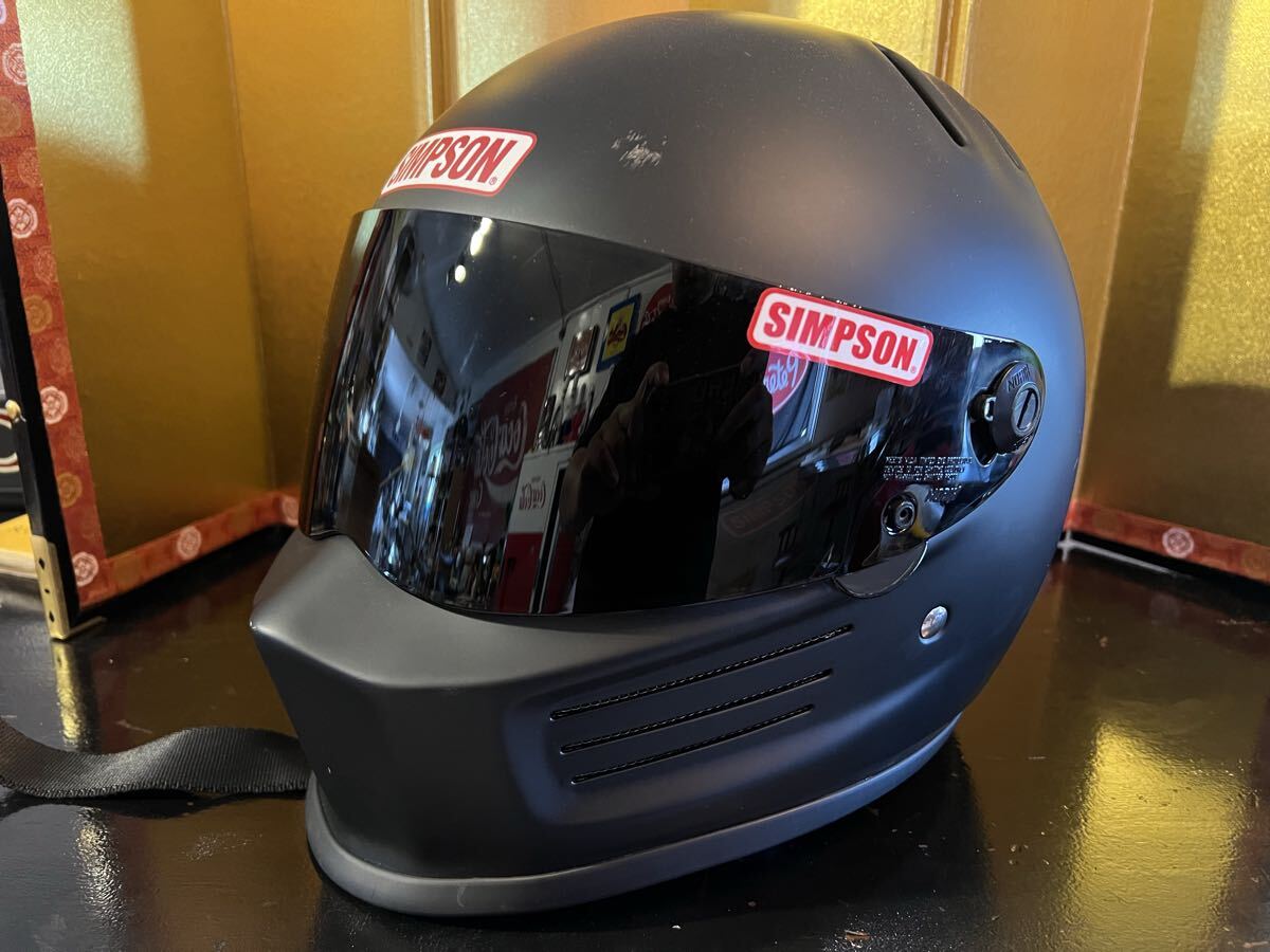 中古】SIMPSON シンプソン SB11 フルフェイス ヘルメット スーパー