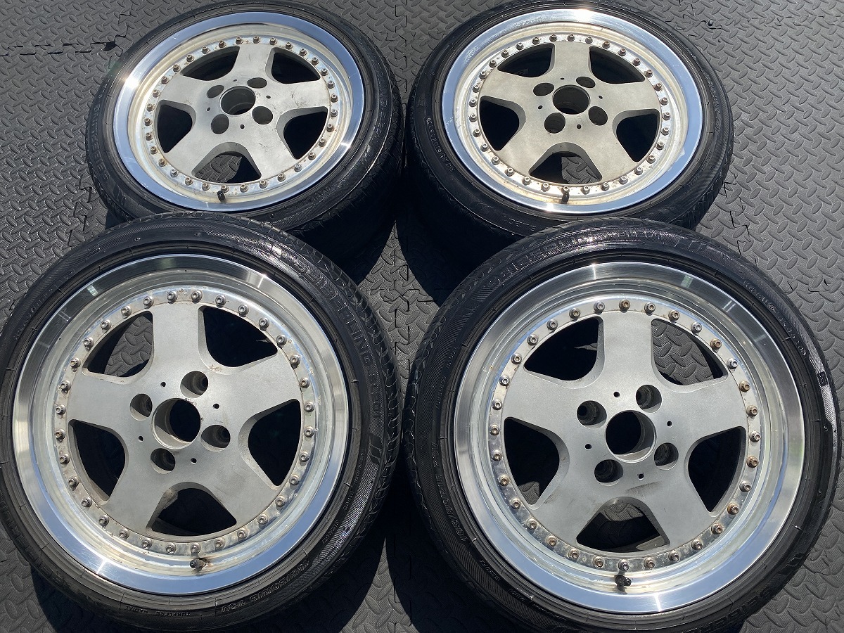 中古】WORK ワーク EQUIP エクイップ 03 15インチ 8.5J +16 8.5J +13 4