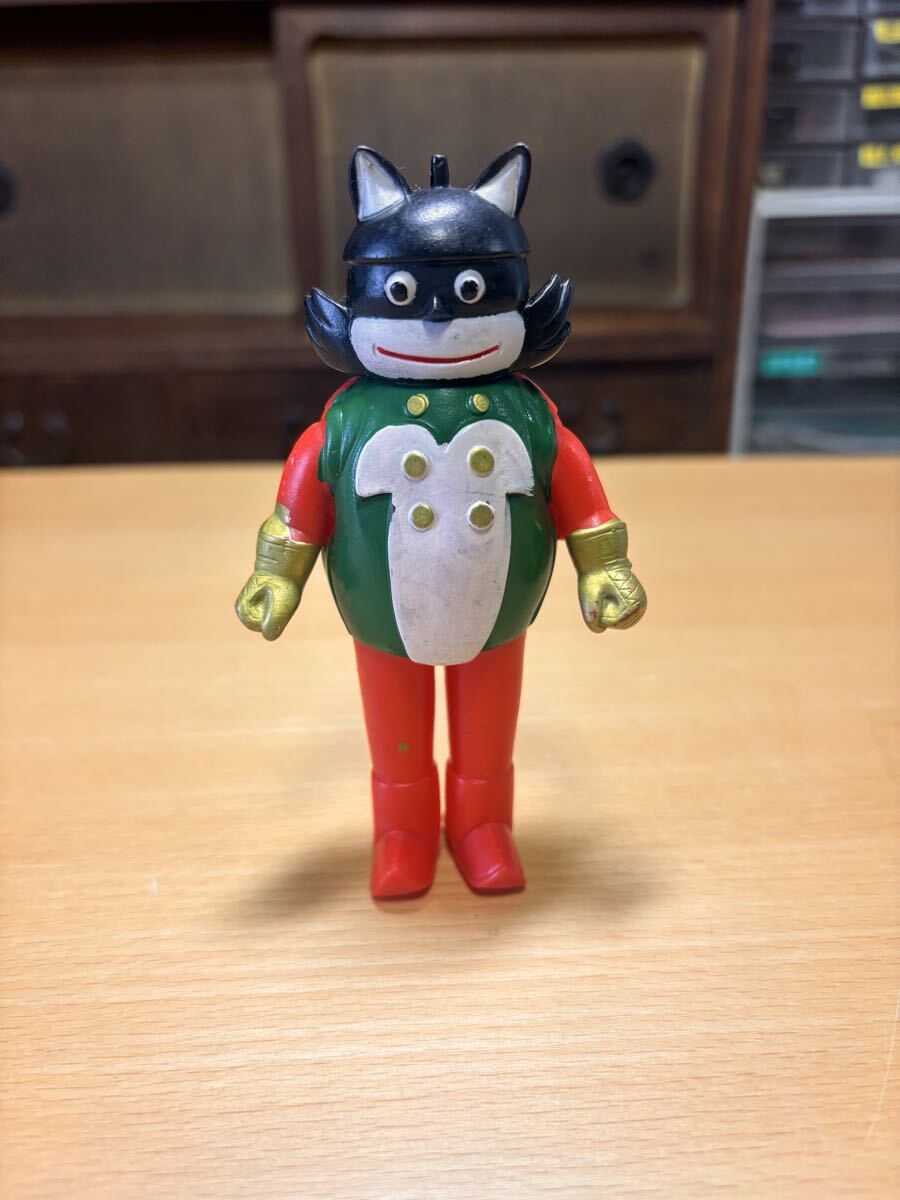 中古】(3)当時物ソフビ 冒険ロックバット ドラダヌギー ブルマァク