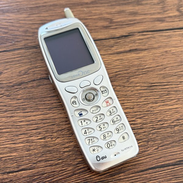中古】◇ 廃盤 レトロ 携帯電話 モック IDO 東芝 CDMAONE C301T