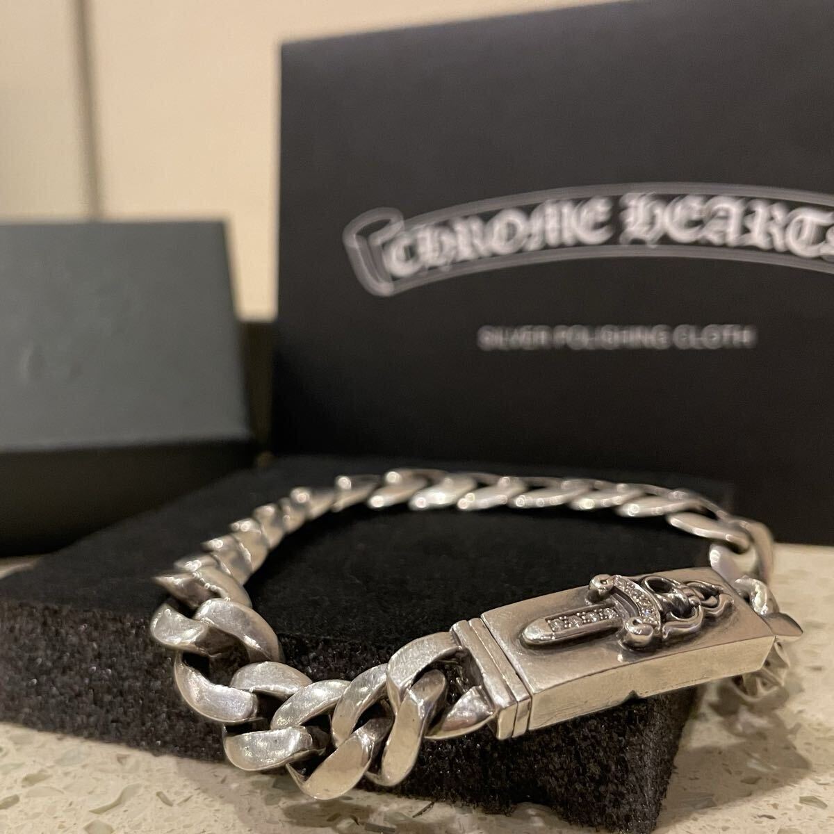 中古】□CHROME HEARTS□清春/クロムハーツ/黒夢/ウォレットチェーン