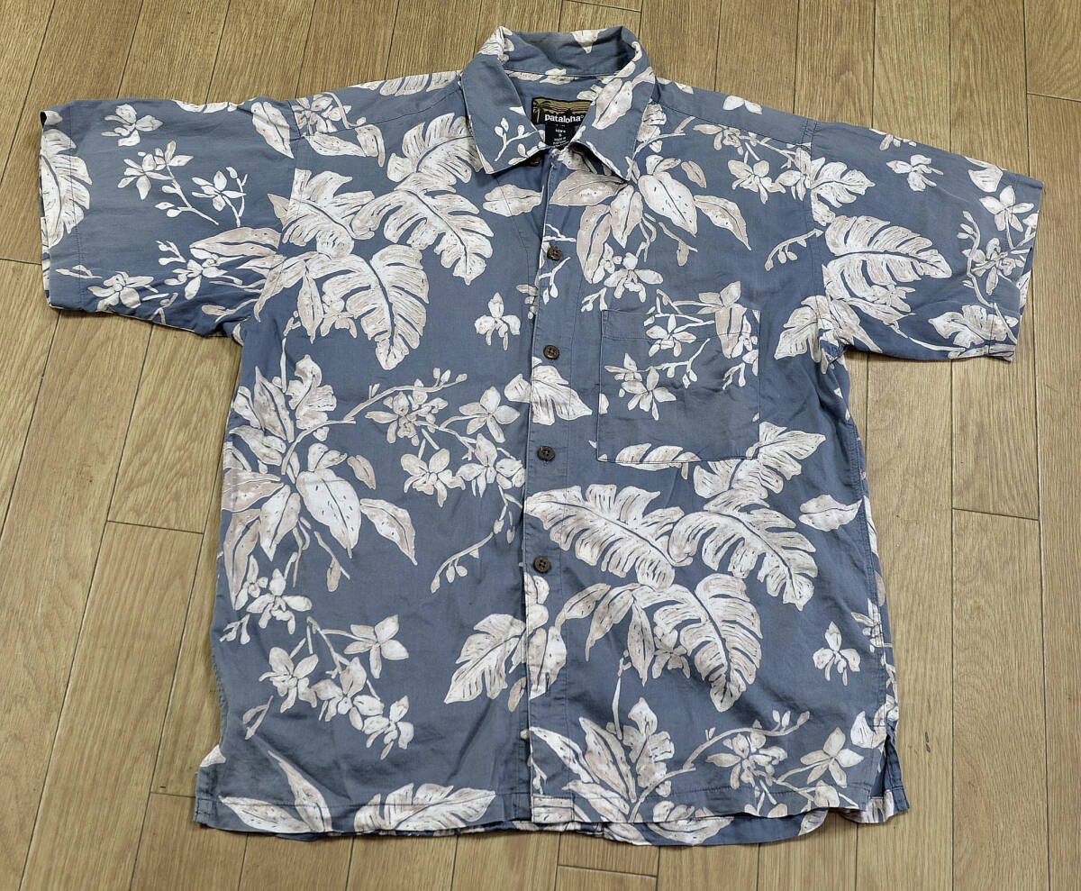 2000年 pataloha 深海 アロハシャツ S ビンテージ Patagonia 