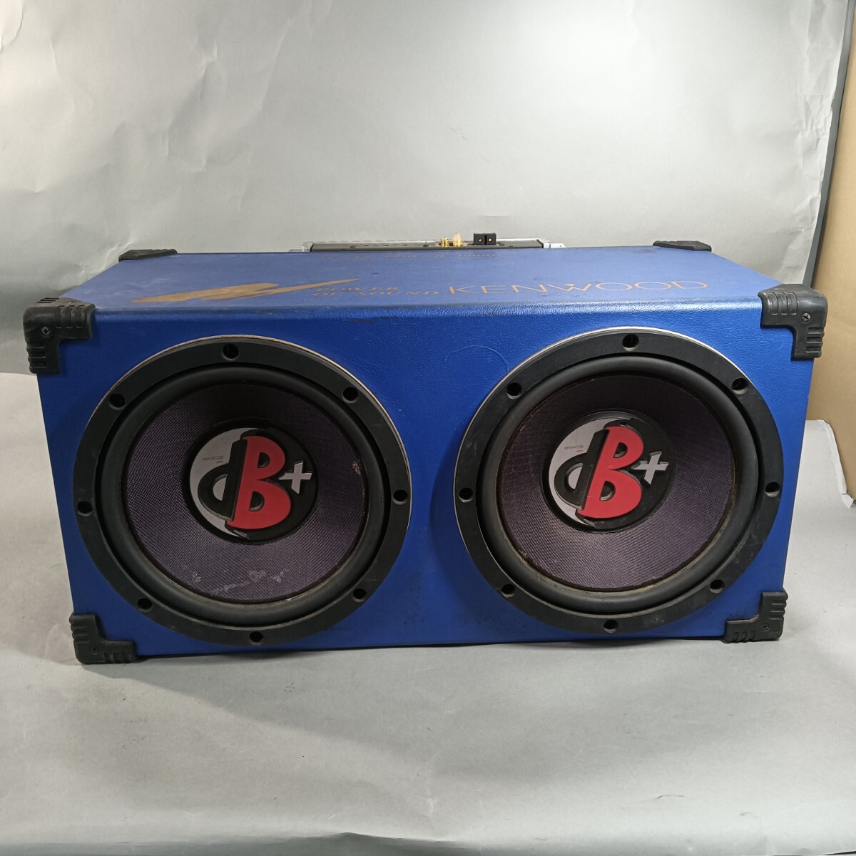 中古】KENWOOD ケンウッド サブウーハー KSC-600DW 12cm2ウェイ