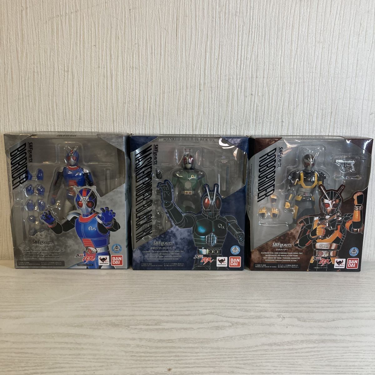 美品】仮面ライダー BLACK RX ロボライダー バイオライダー 2個セット 