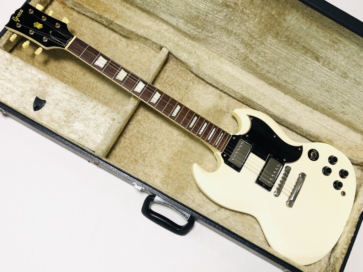 ○◇ GRECO SJR-82 グレコ SG Jr SGジュニア 快調 稀少なホワイト