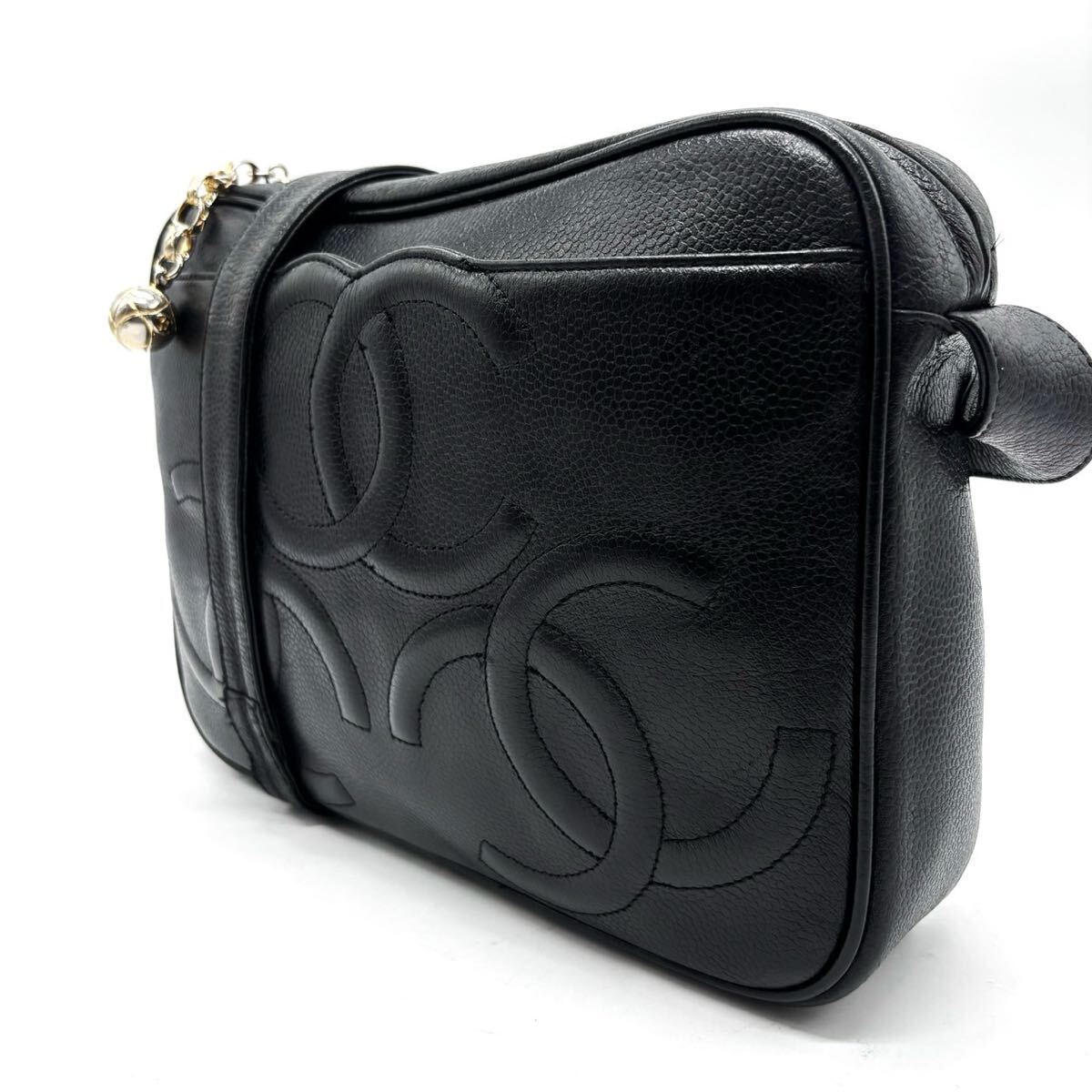 中古】シャネル CHANEL ゴルフバッグ キャディーバッグ カード付き