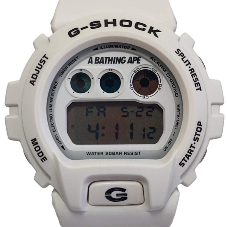 BAPE○BAPEX デイトナ白文字盤○自動巻き○本物正規品○エイプ