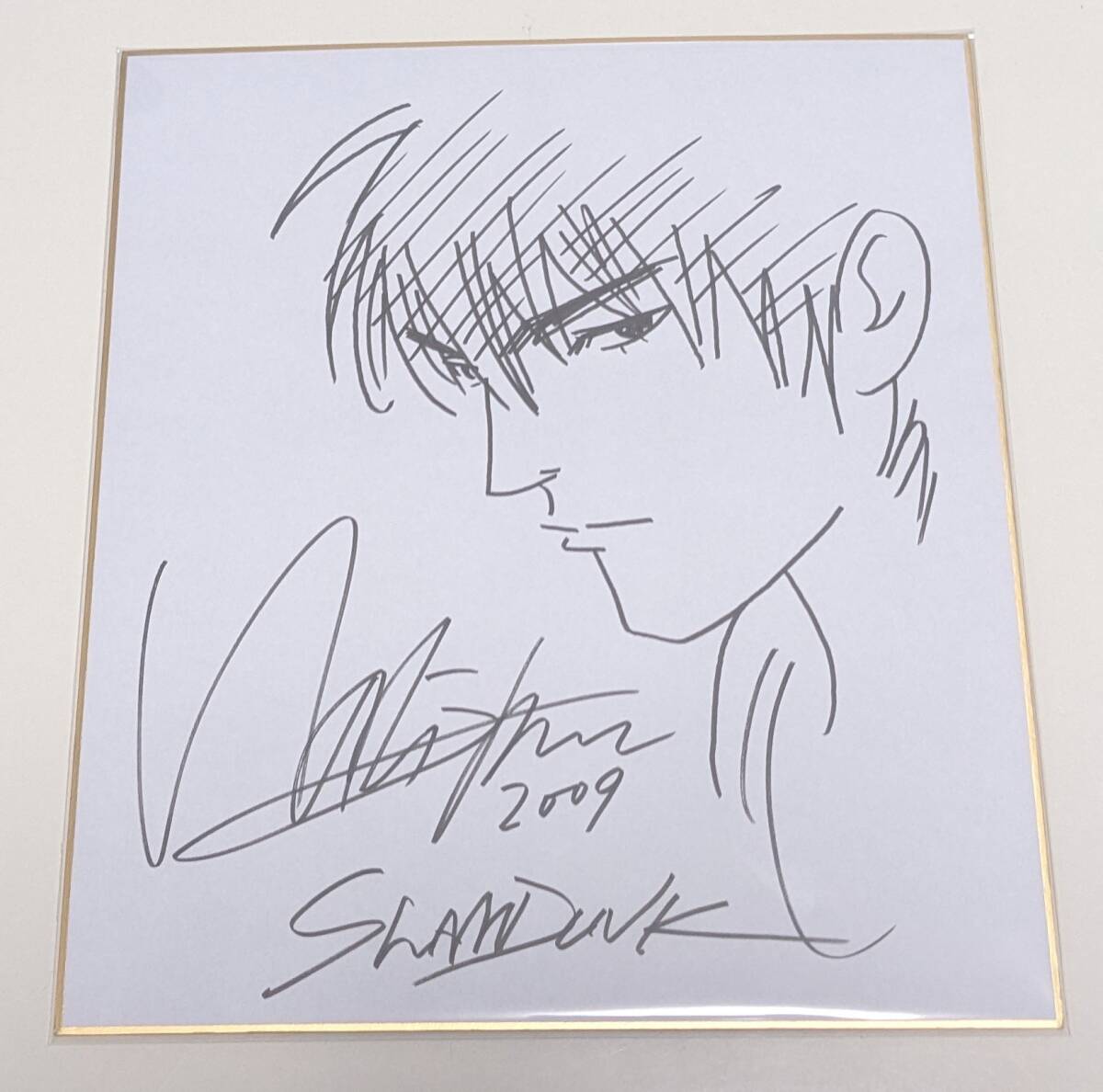 貴重☆バガボンド 複製原画 井上雄彦 最後のマンガ展 色紙 サイン