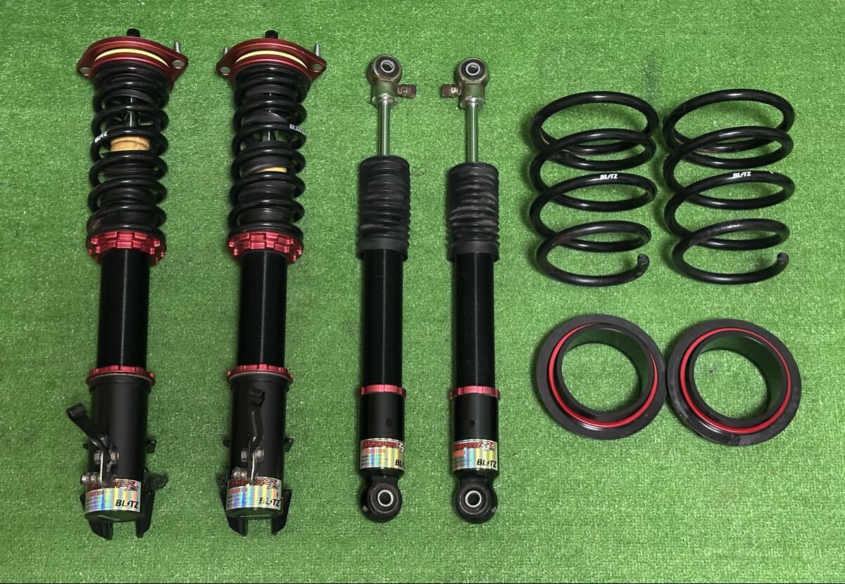 gx71 blitz製？フルタップ車高調 □GX71 リア フルタップ式車高調(BLITZ製ショック使用)GX61/GX51/MX41