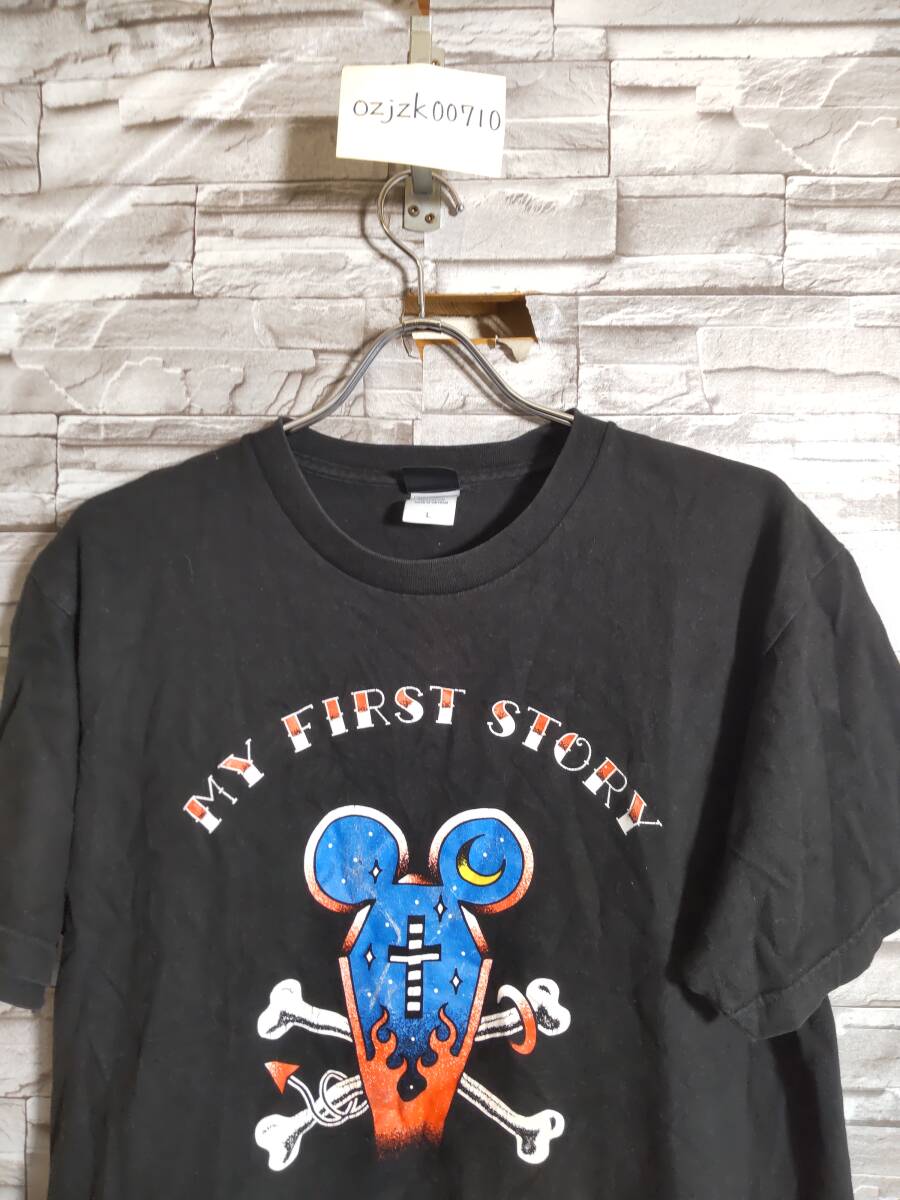 中古】MY FIRST STORY MFS ロゴパーカー Lサイズ/グッズ/マイファス