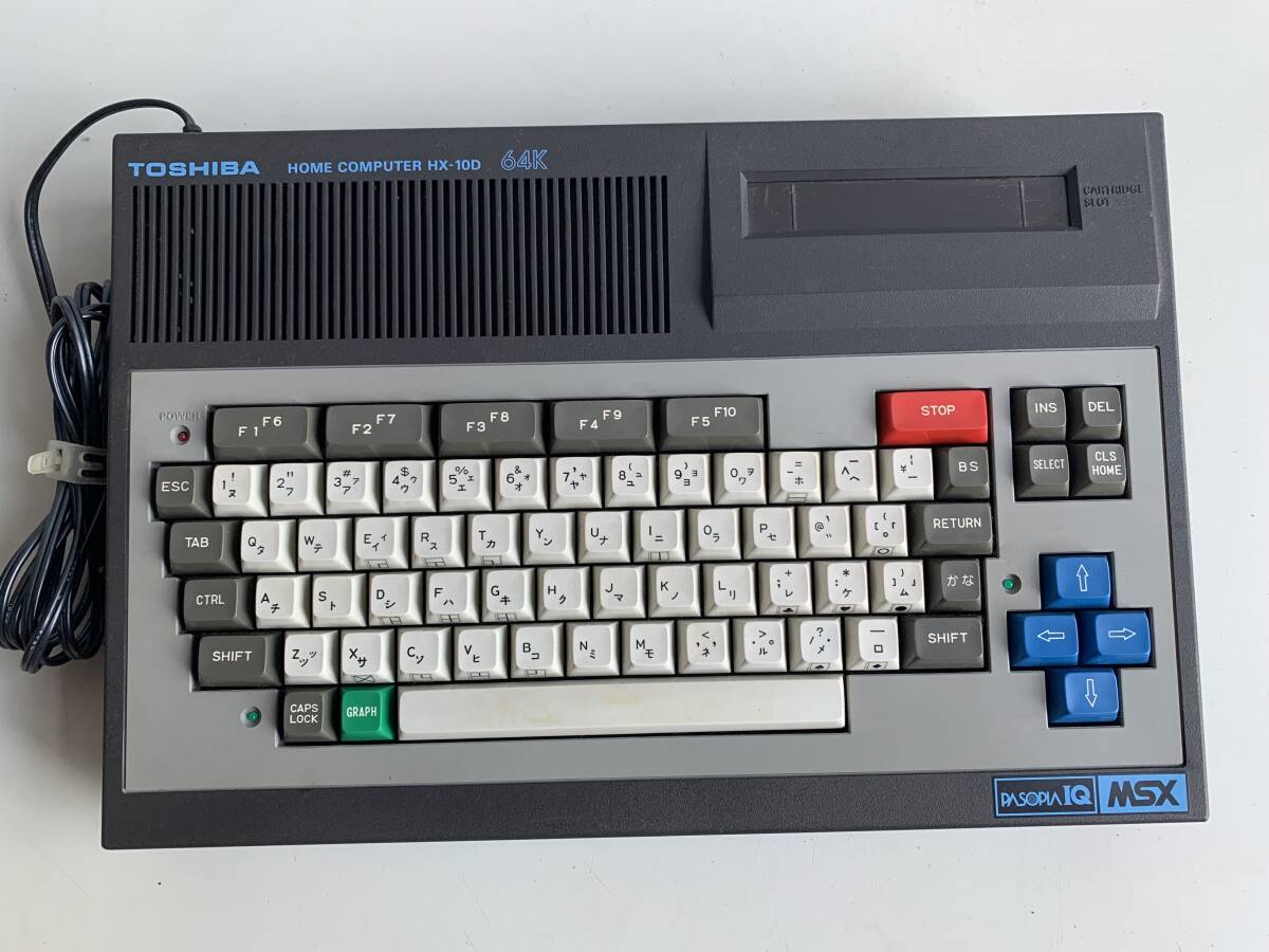 貴重 TOSHIBA HX-30 旧型PC MSX PASOPIA IQ□委託品の落札情報詳細