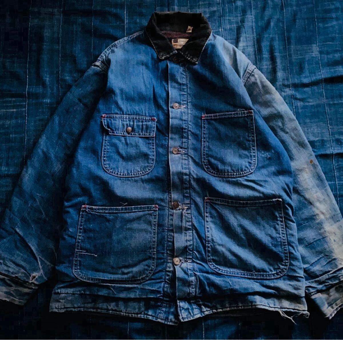70s 70年代 USS work jacket ワークジャケット 甲板整備 vintage