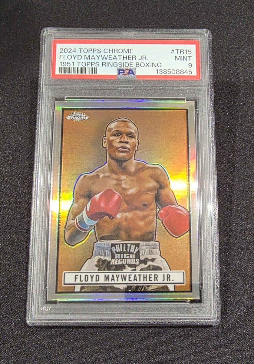 2018 Leaf Metal Sports Heroes Floyd Mayweather auto pink /2