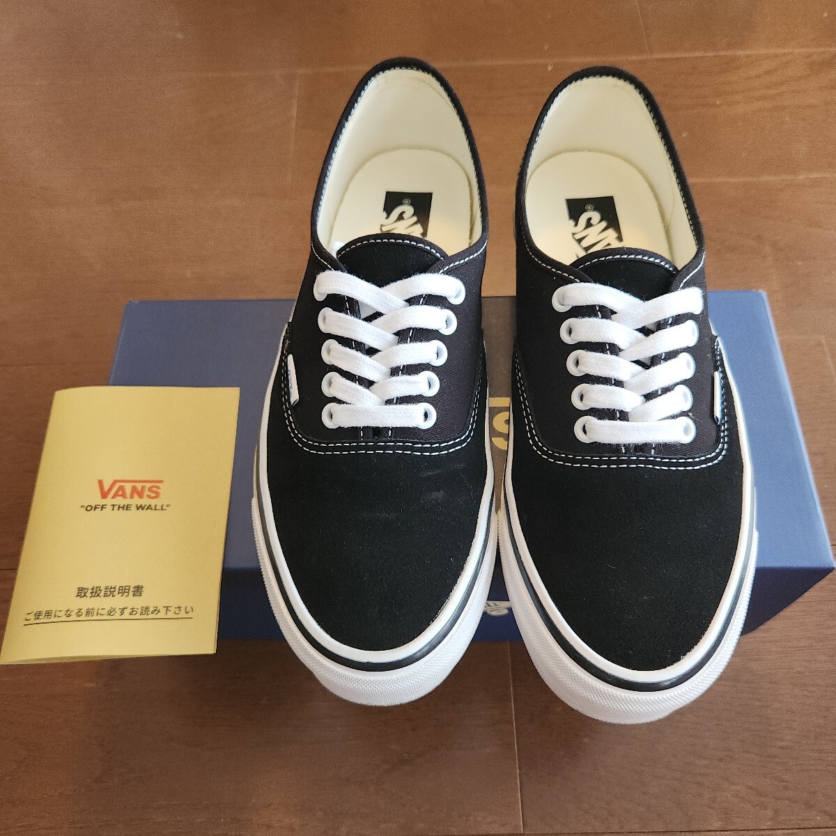 ☆VANS エラ ERA 黒×白 レザー 28.0cm 美品 Used 検 オーセンティック 