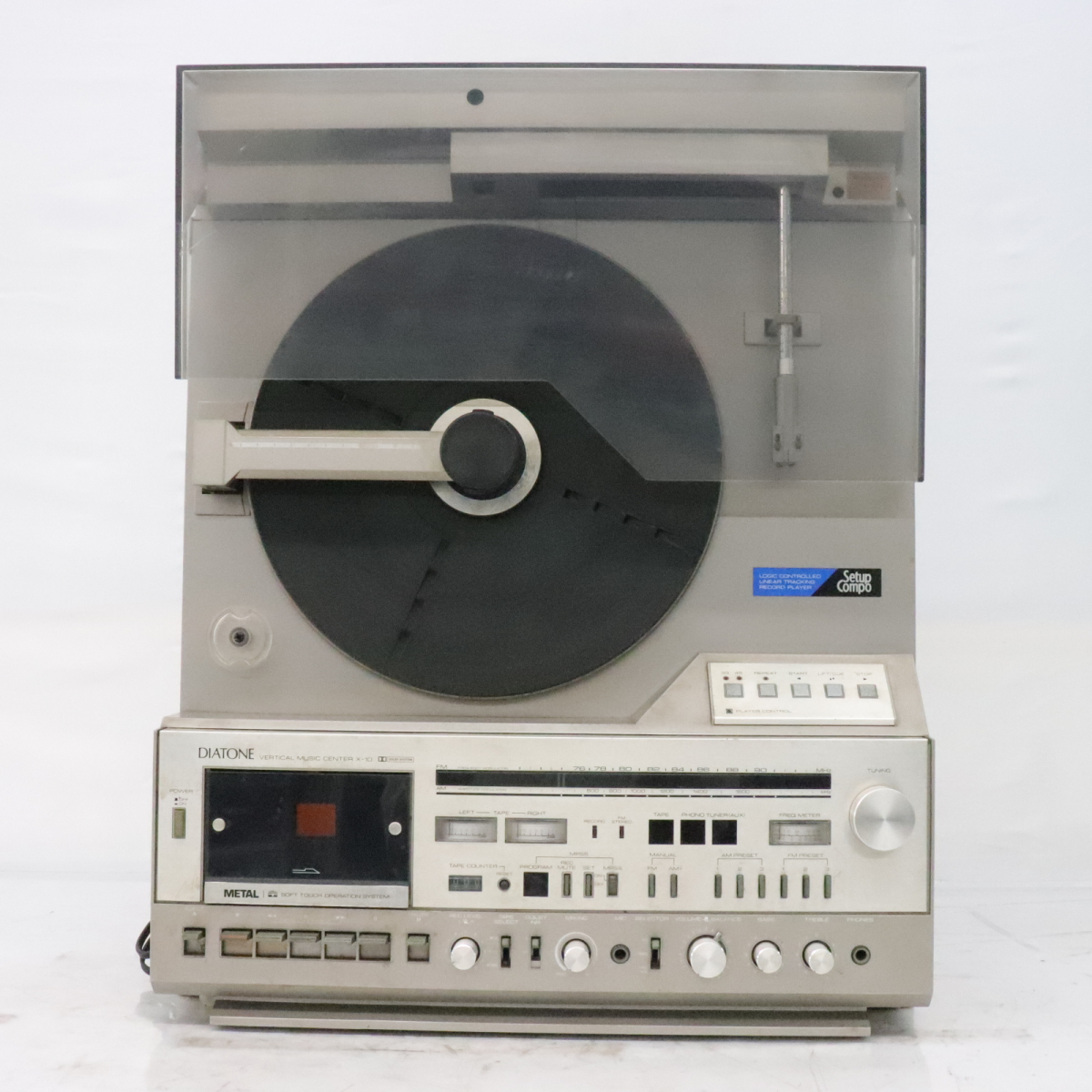 中古】SHARP シャープ システムコンポ アンプ チューナー カセット