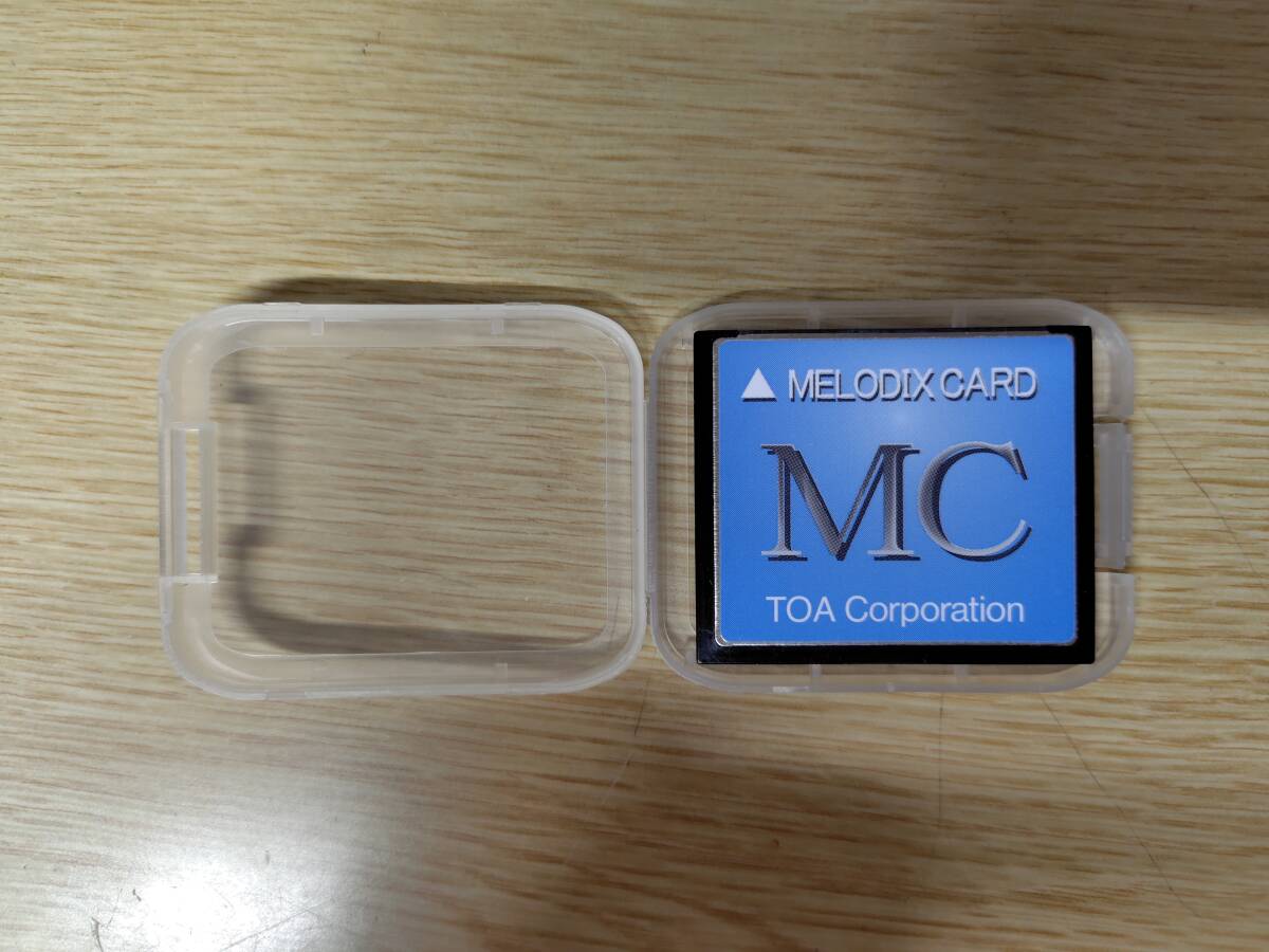 中古】TOA メロディクスカード曲目 蛍の光 MC-M01動作確認済み！！の