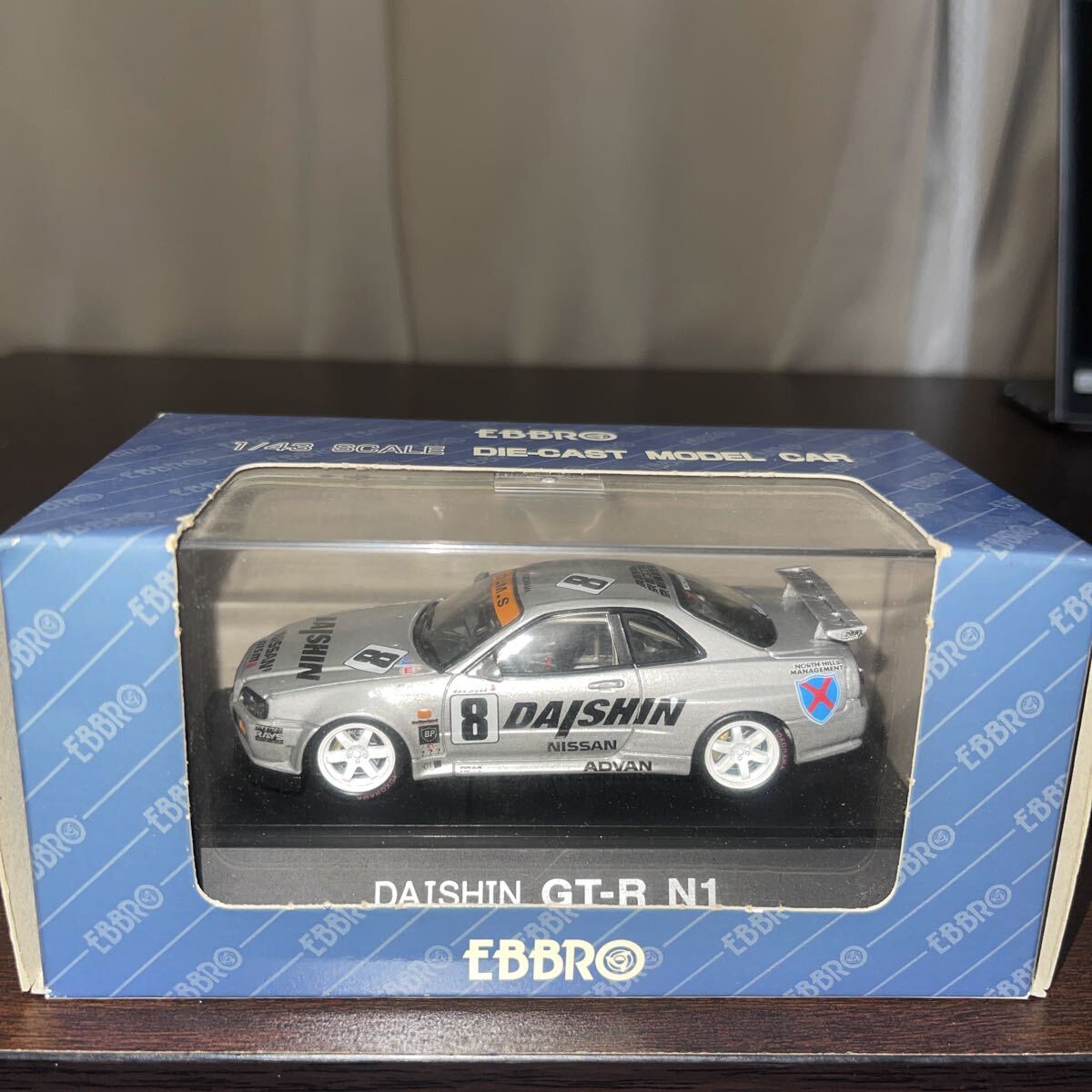 中古】ダイシン シルビア '01 チャンピオン 1/43 エブロ EBBRO Daishin