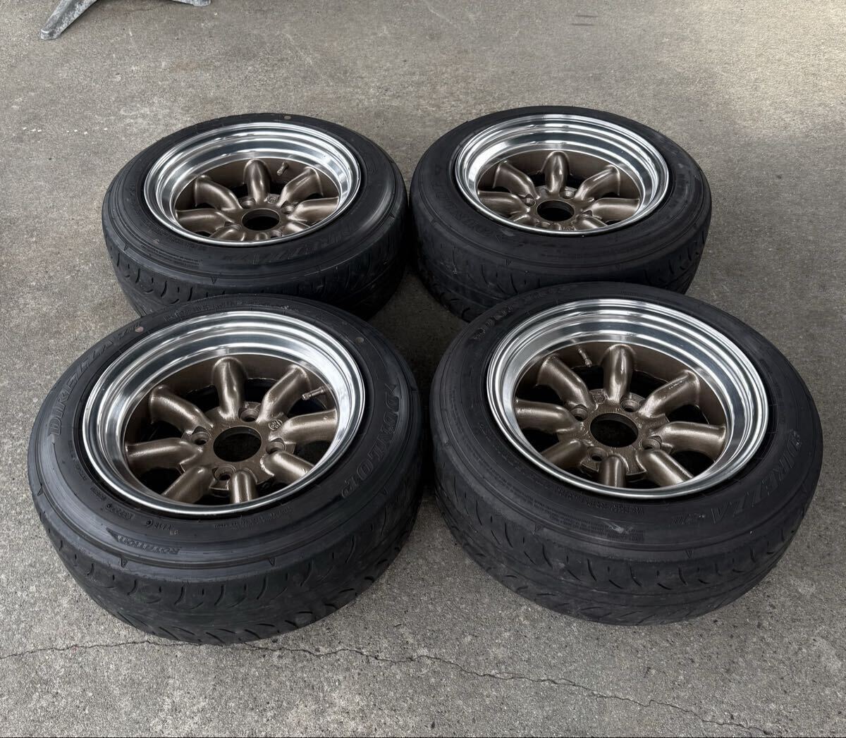 ワタナベ Aタイプ14-7J 185-60-14付 2本の落札情報詳細 - Yahoo
