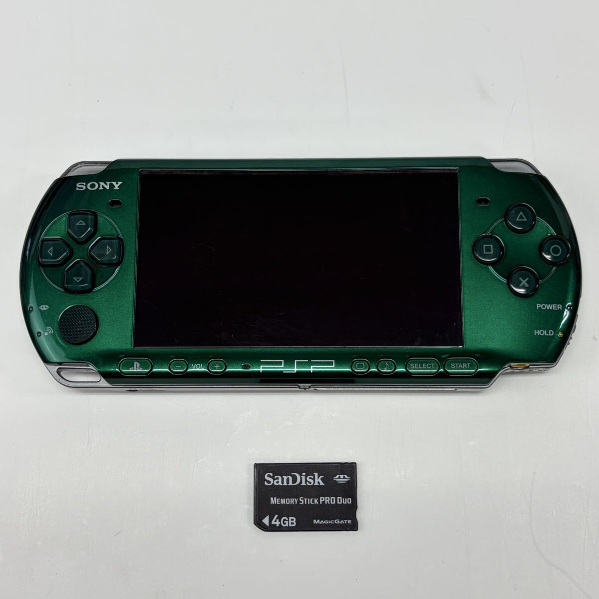 極美品 新品同様】 PSP 3000 本体 スピリティッド グリーン ソニー 