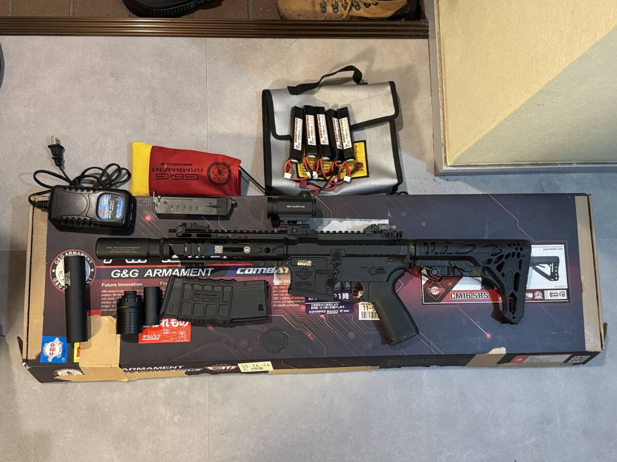 ペルン＆新品未使用同様品?!】G&G ARP556 perun トリガー 外装