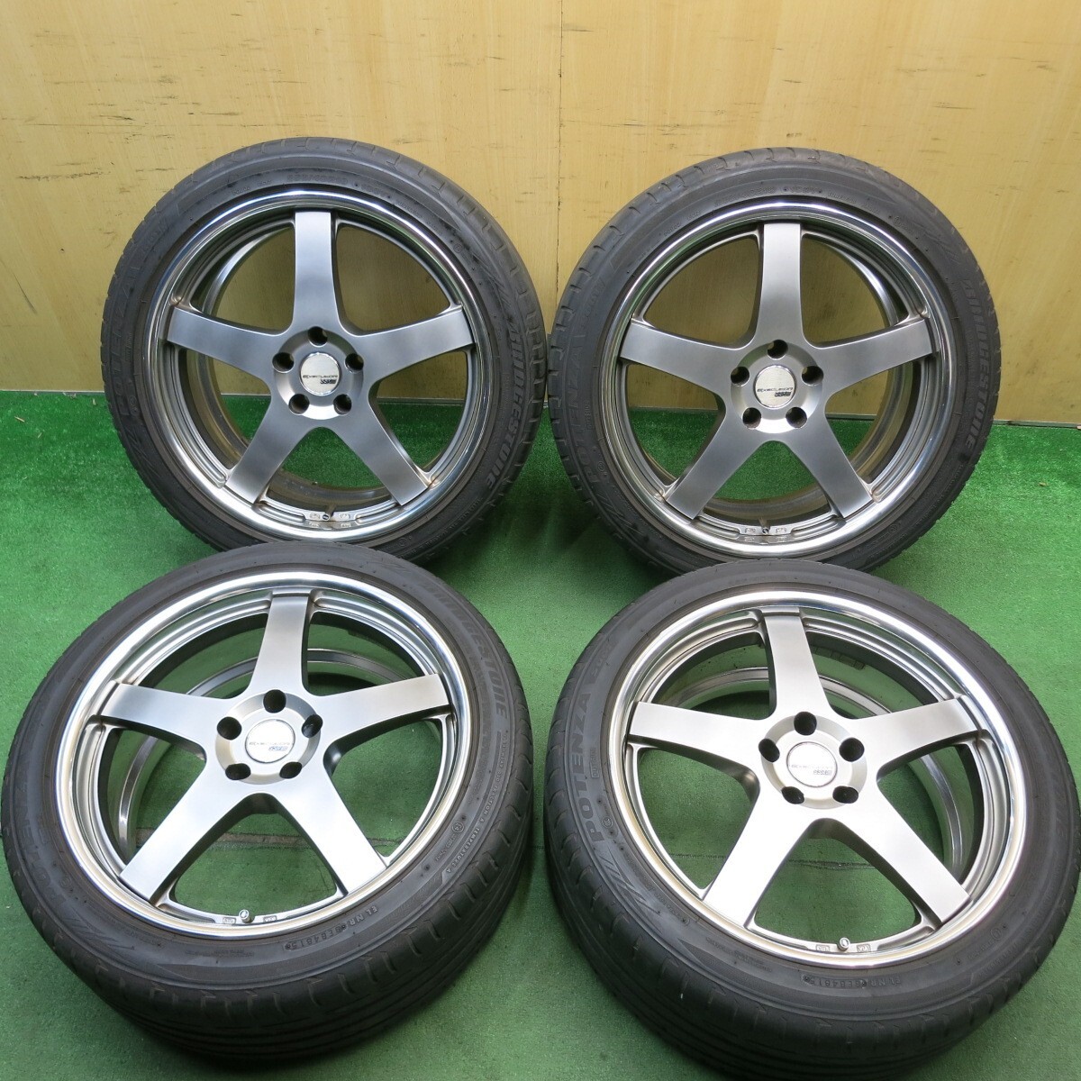 SSR EXECUTOR エグゼキューター CV03 20× 8.5J+38 9J+24 5H114.3 中古