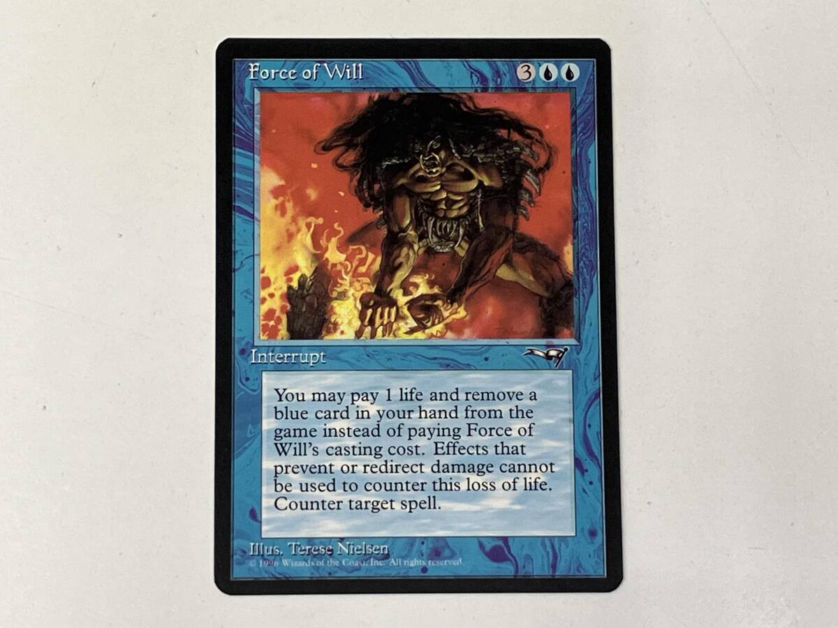◇MTG アライアンス 意志の力/Force of Will ドイツ語版1枚 即決 ゆう